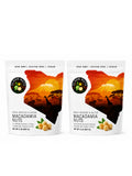 Two 2 lb bags of Elgon Nuts dry roasted and salted macadamia nuts sourced from Kenya.