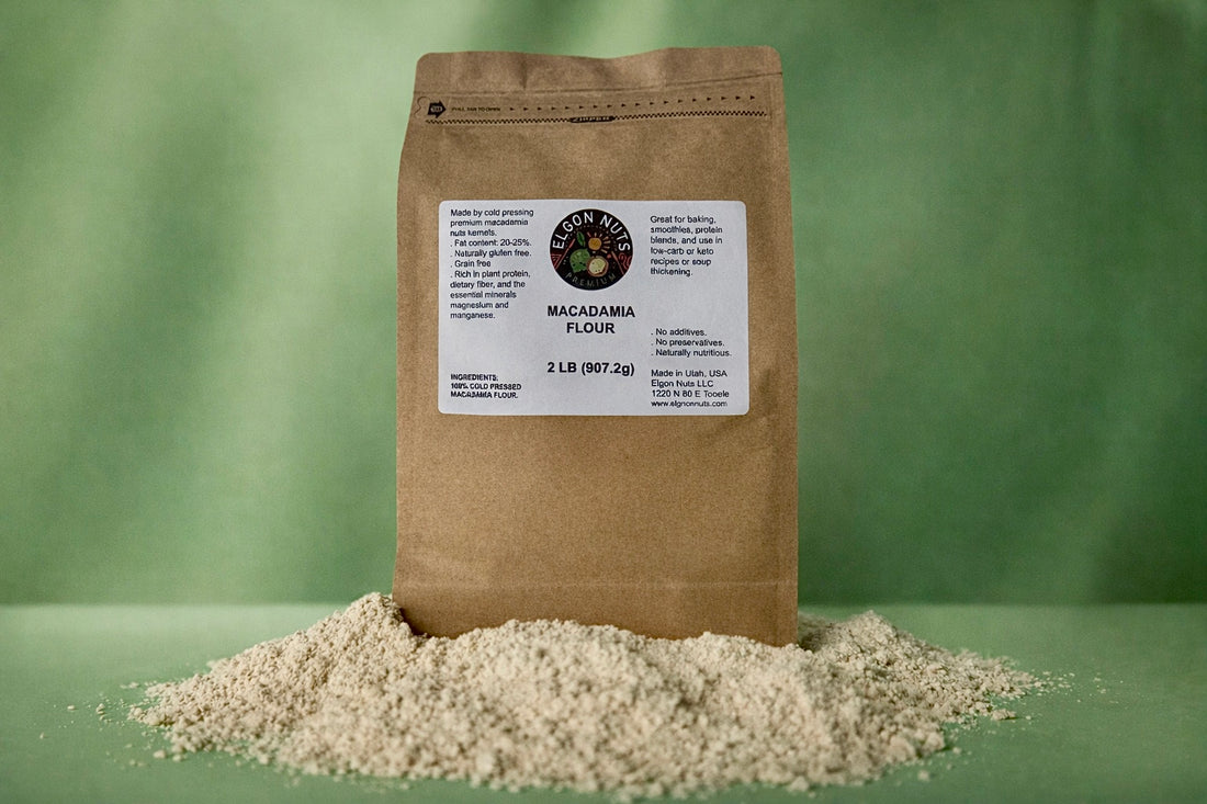 2lb Bag of Elgon Nuts macadamia flour 